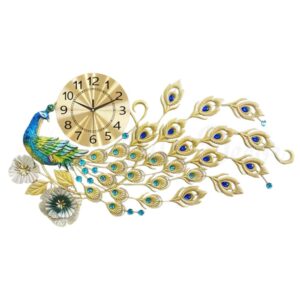 Đồng hồ chim công nằm ngang