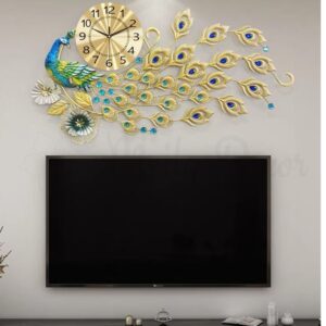 Đồng hồ chim công nằm ngang