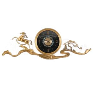Đồng hồ cao cấp bằng đồng ngựa vàng