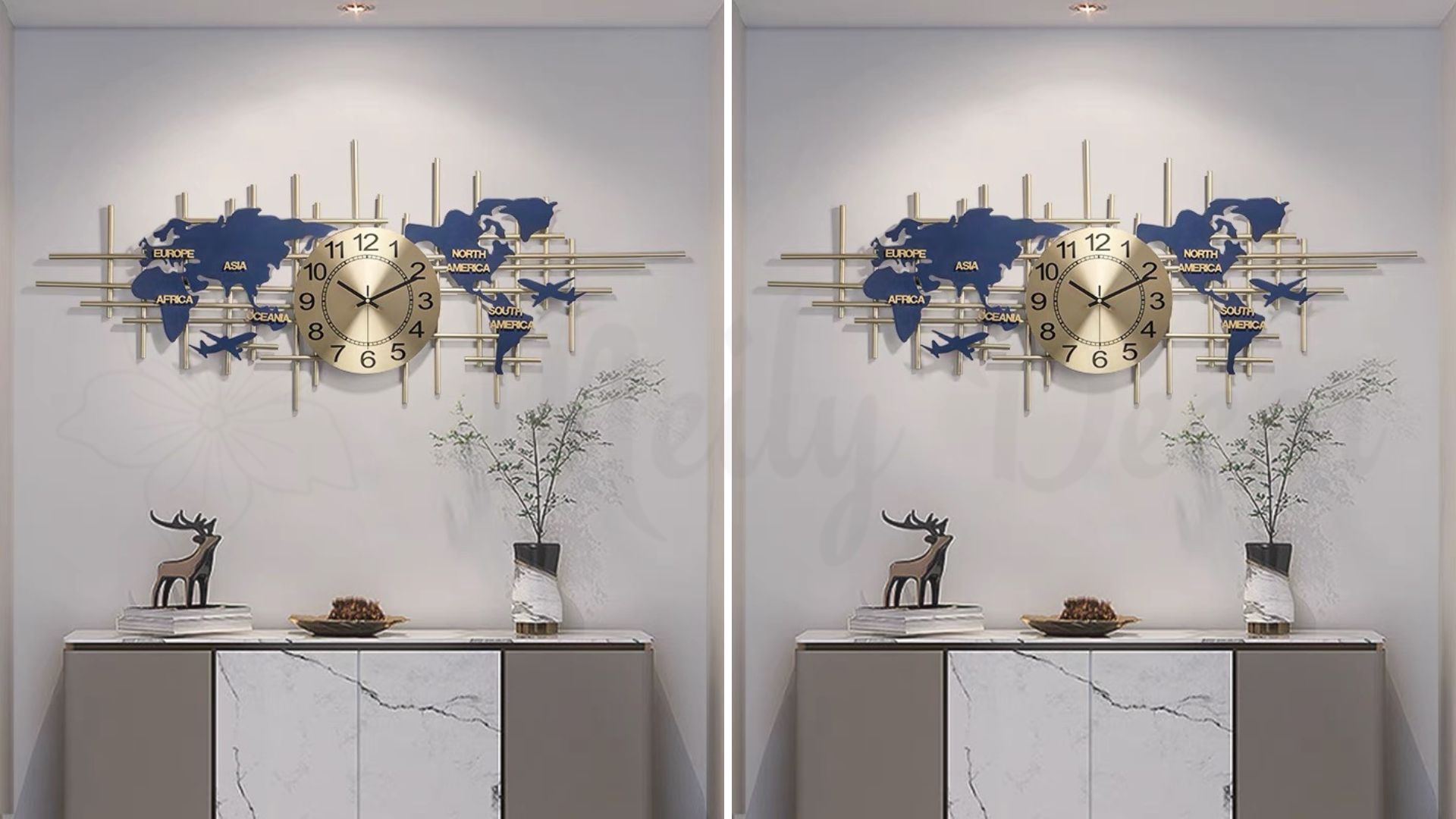 Đặc điểm nổi bật của đồng hồ bản đồ xanh lục