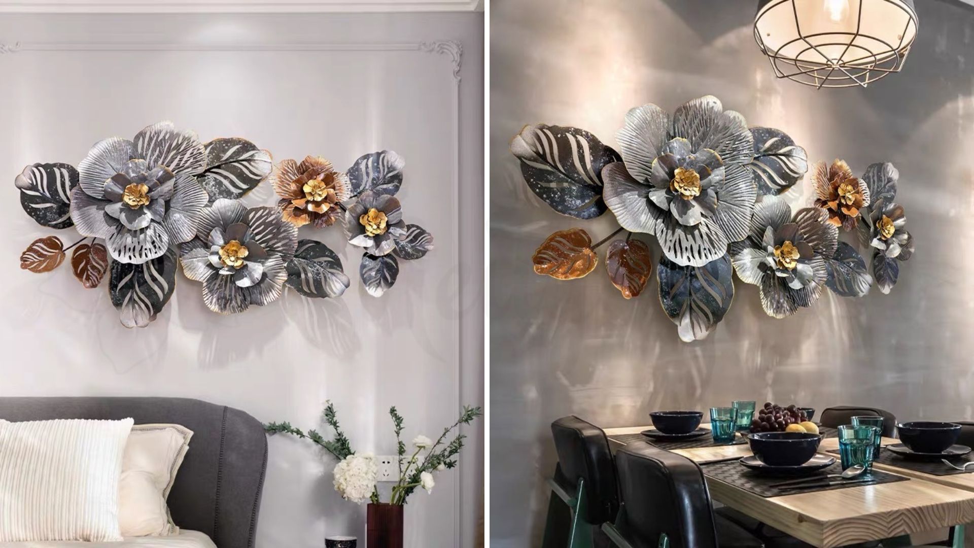 Đặc điểm nổi bật của tranh 4 hoa hồng nhỏ dần